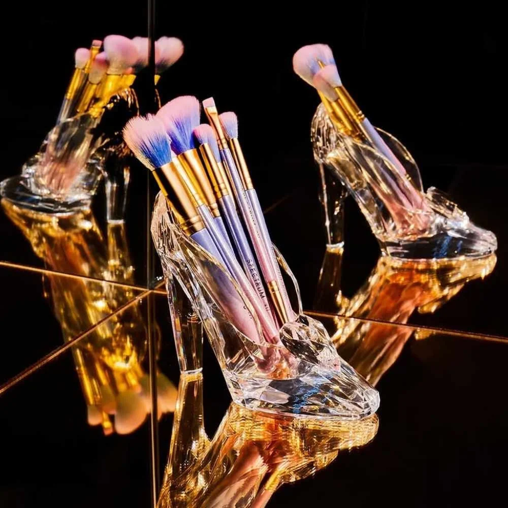 Cinderella Glass Slipper Makeup Brush Holder DISNEY SPECTRUM Collab